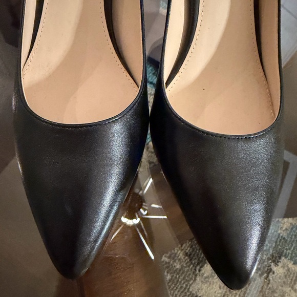 New Cole Haan Low Comfy Black‎ Heels Size 8 - Picture 12 of 15